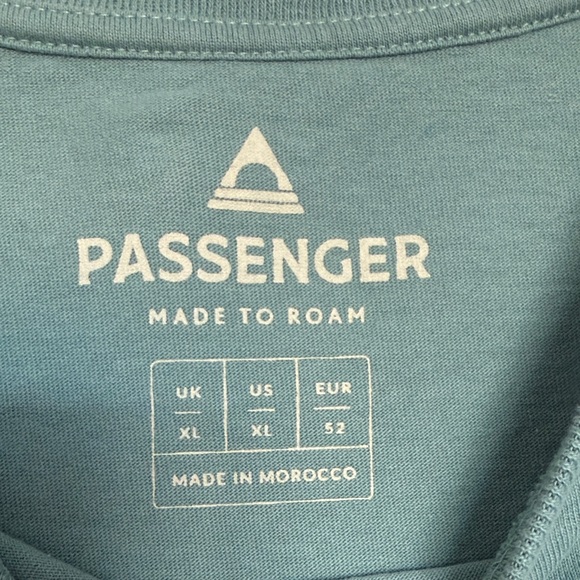 Passenger Men's Green Short Sleeve Tee - Picture 2 of 6